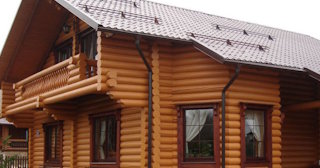 Строительство дома из оцилиндрованного бревна в Сегеже - от 133419 рублей